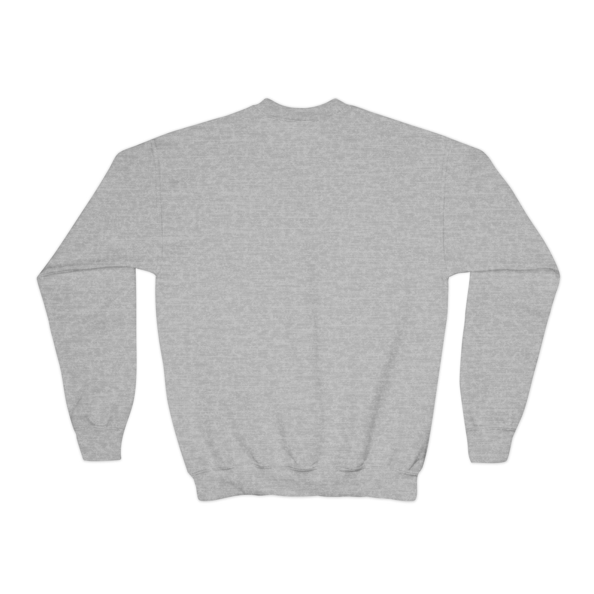 Youth Crewneck Sweatshirt — "Stranger Together" Floral Heart Kids Pullover