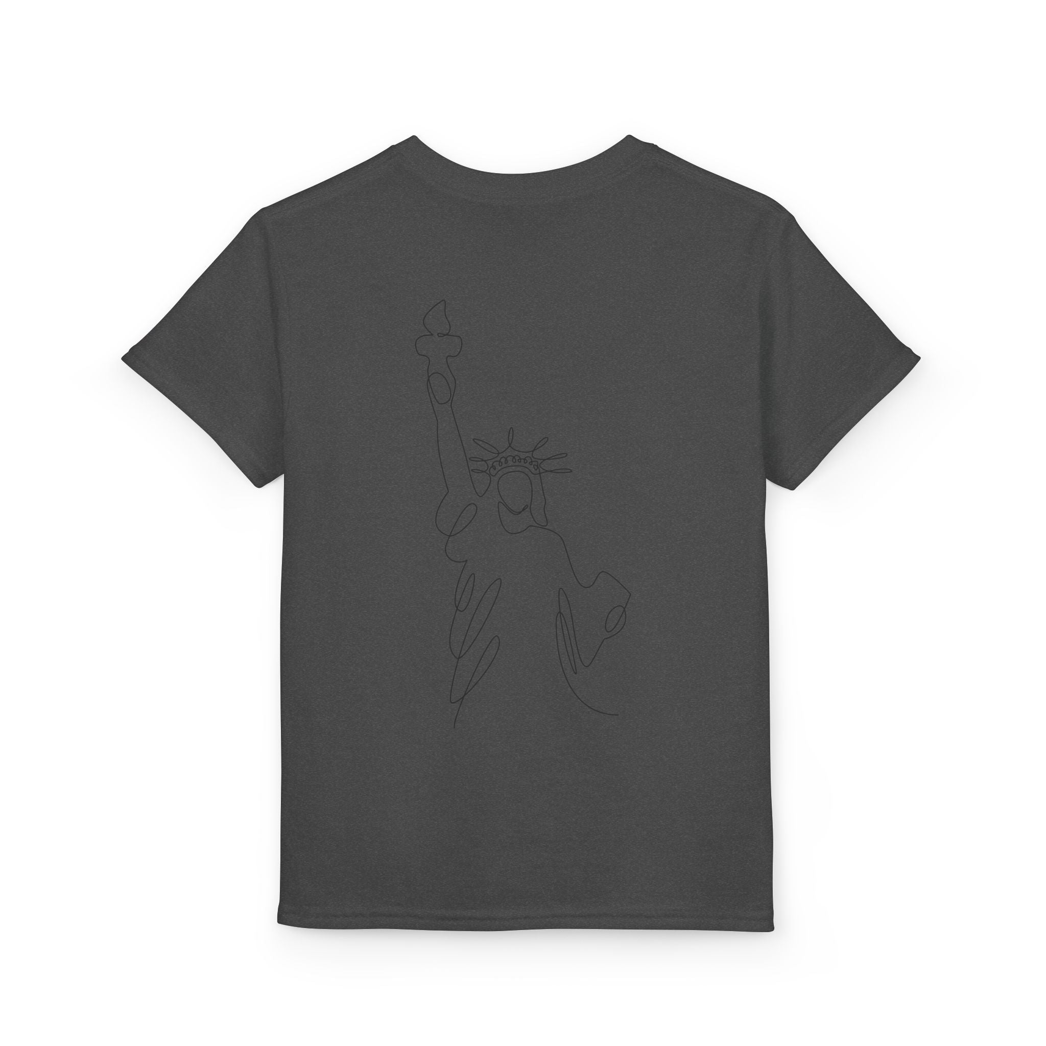 Youth T-Shirt - 250 Times Greater Liberty Statue Graphic