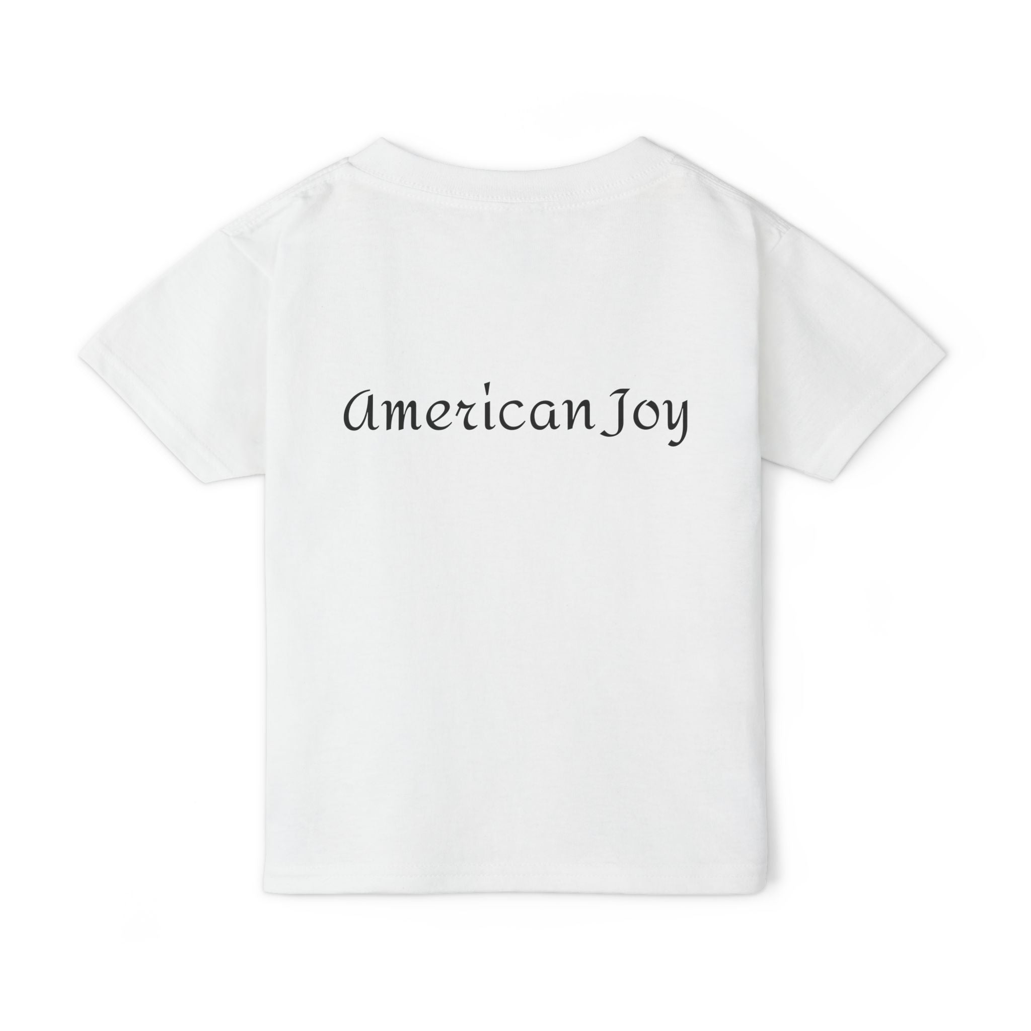 Patriotic 'LOVE' Toddler T‑Shirt — American Flag Kids Fourth of July Tee
