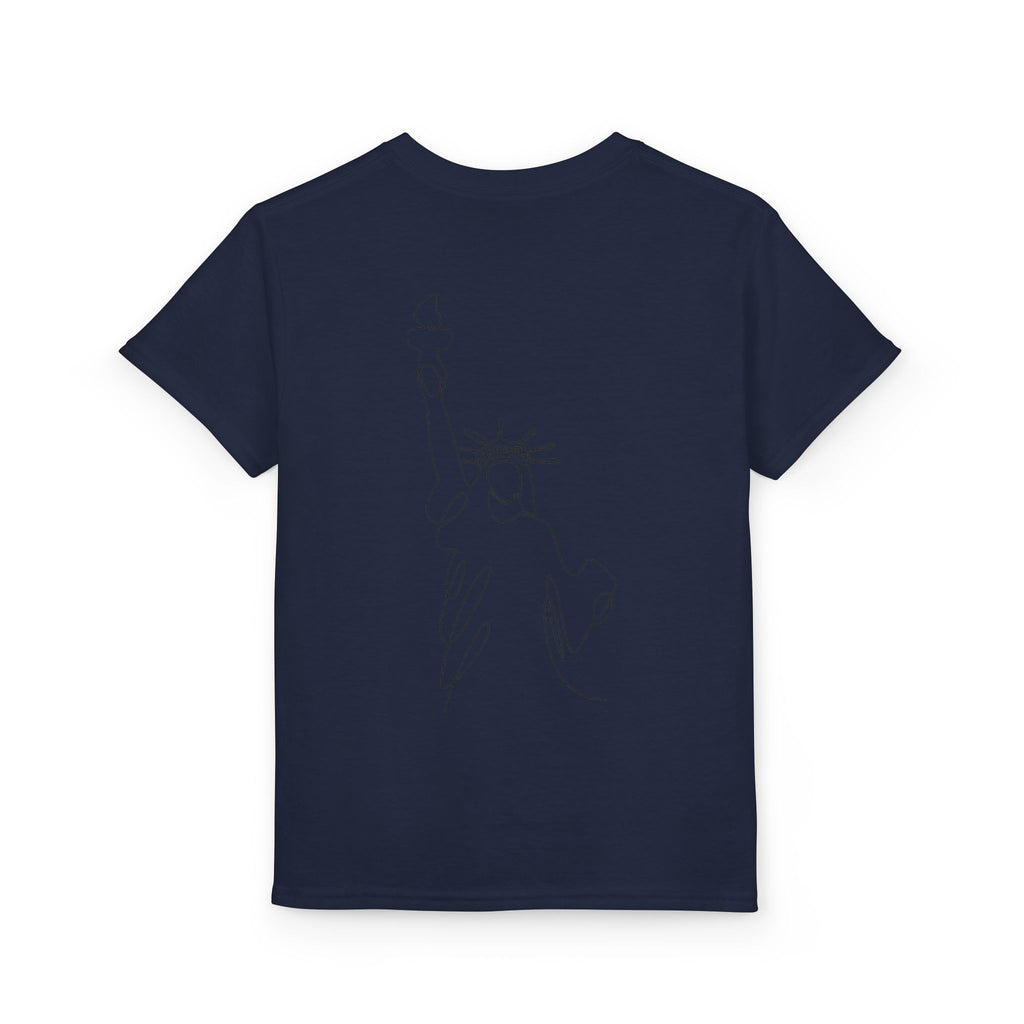 Youth T-Shirt - 250 Times Greater Liberty Statue Graphic