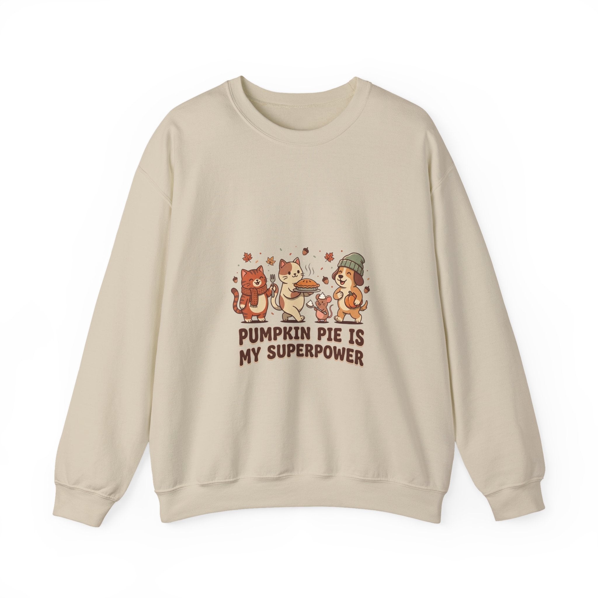 Pumpkin Pie Is My Superpower Sweatshirt | Thanksgiving, Fall Friendsgiving