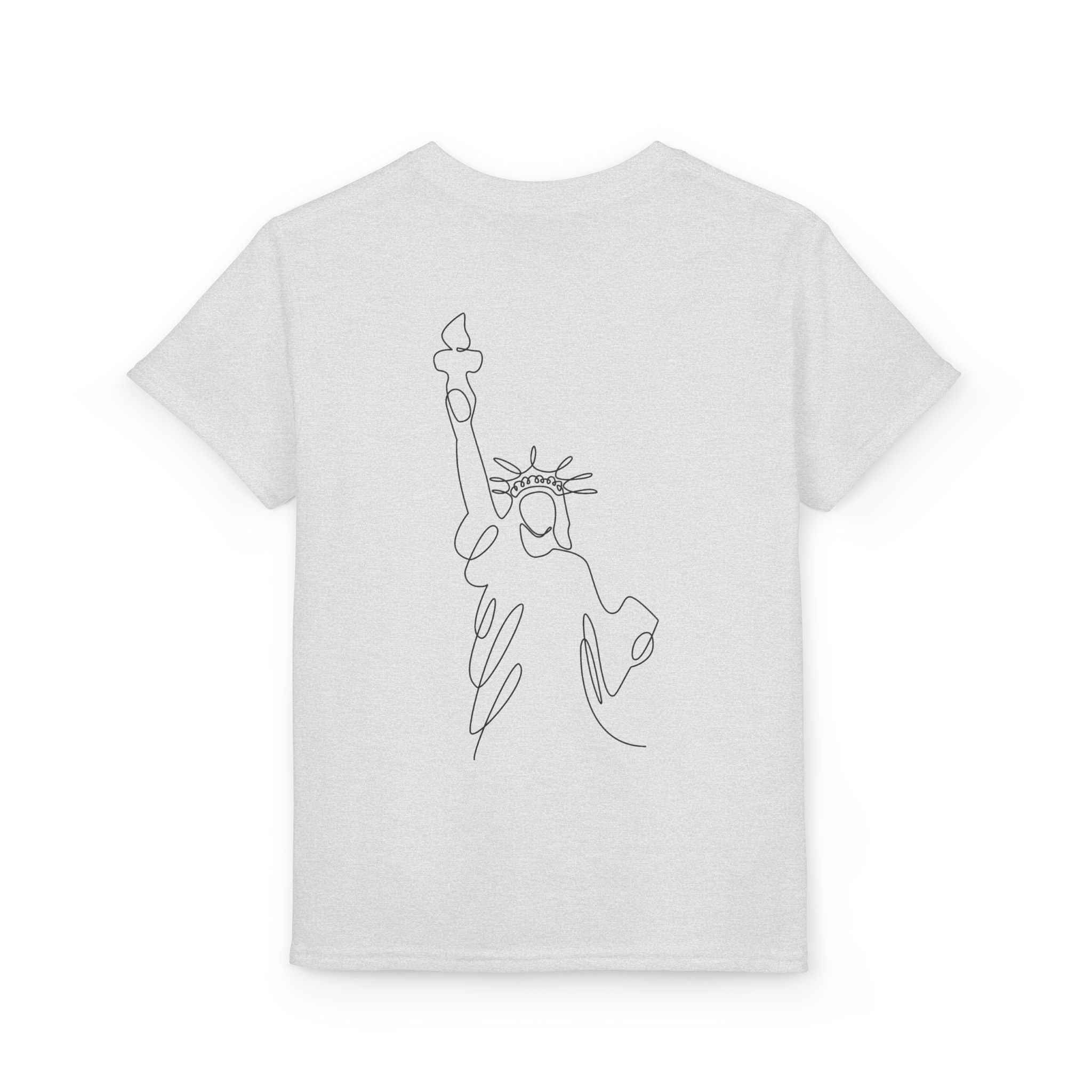 Youth T-Shirt - 250 Times Greater Liberty Statue Graphic