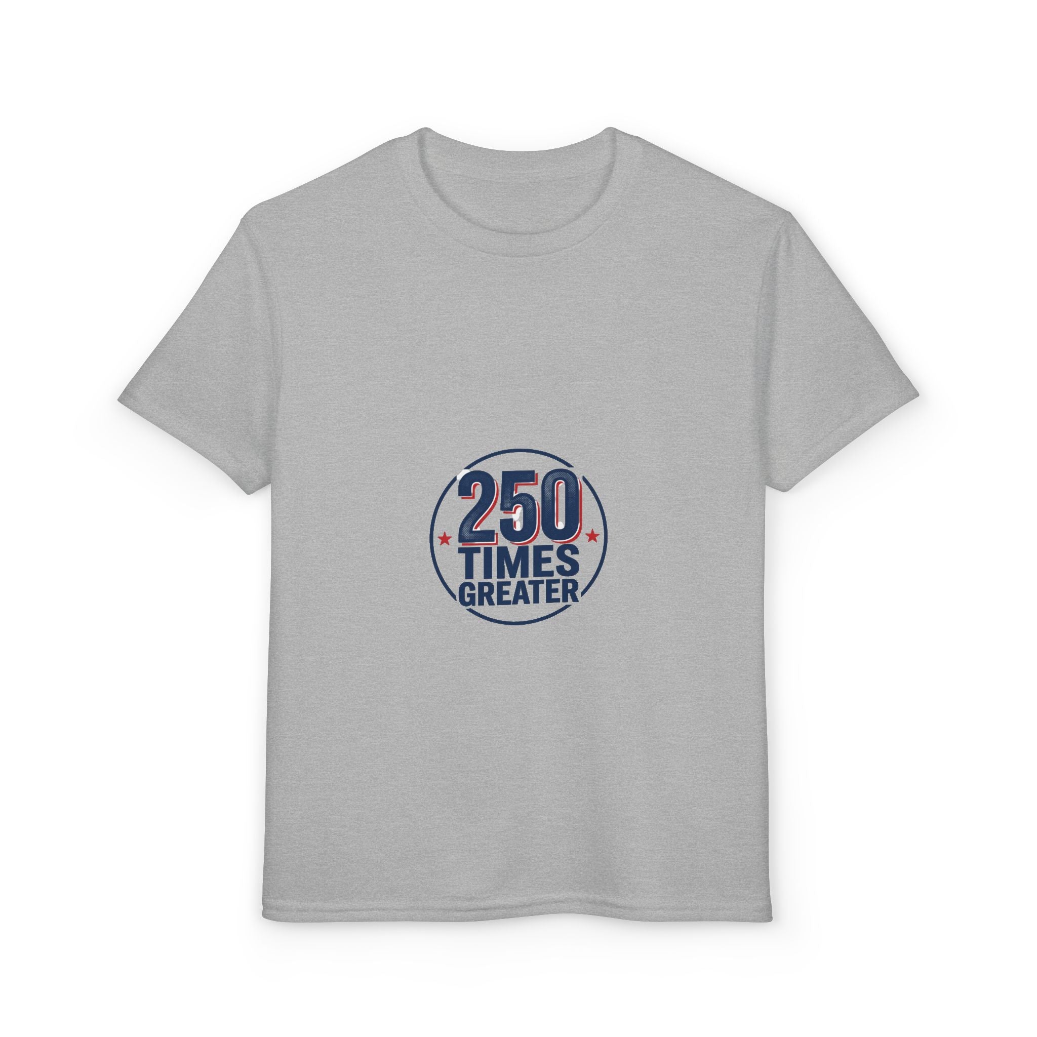 Youth T-Shirt - 250 Times Greater Liberty Statue Graphic