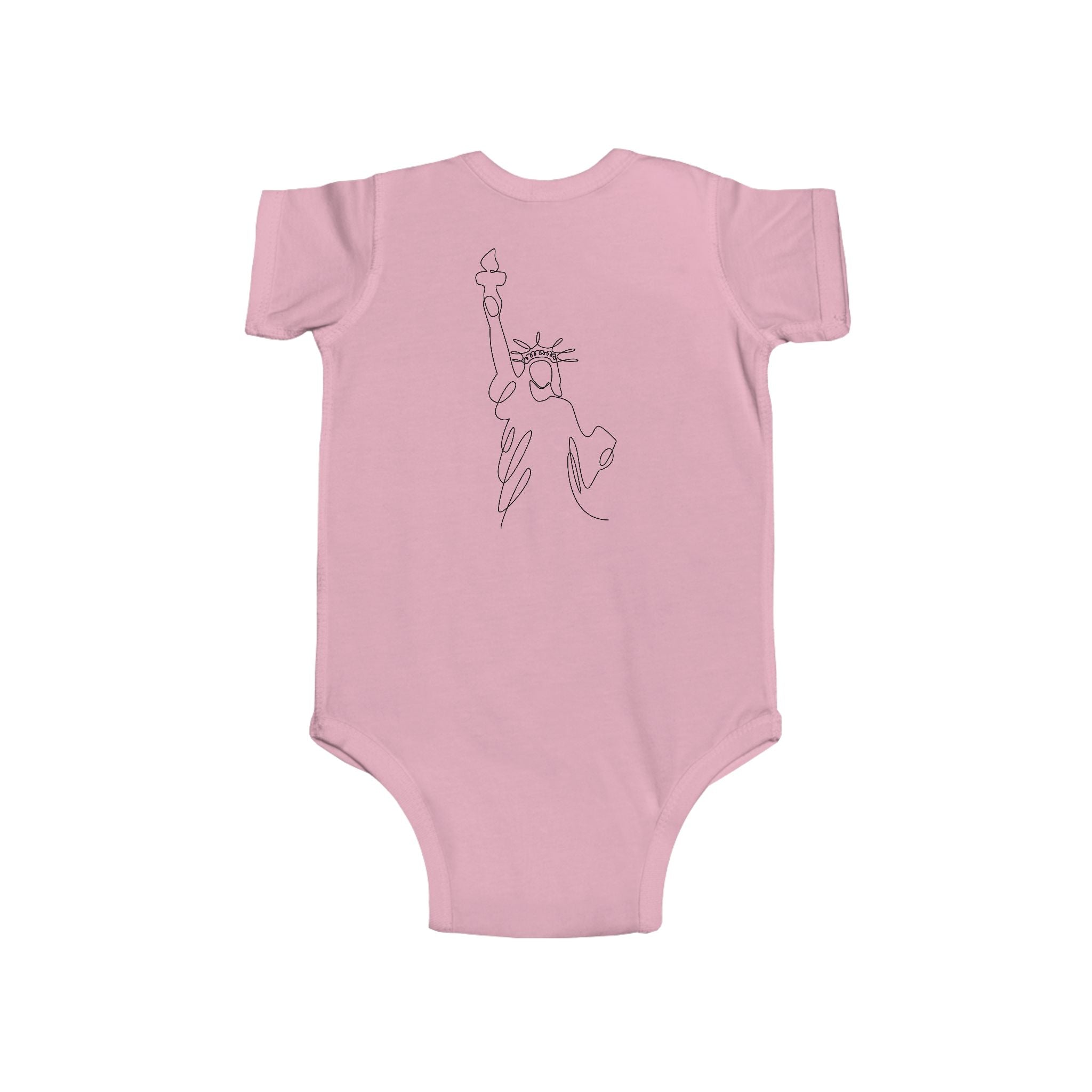 Baby Onesie — 250th Birthday USA Patriotic Statue of Liberty Design