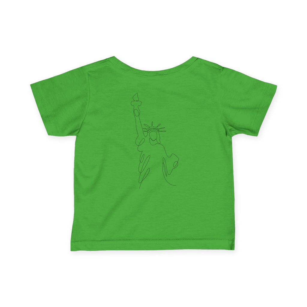 Baby 4th of July Cupcake Tee — Patriotic Infant Shirt