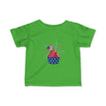 Baby 4th of July Cupcake Tee — Patriotic Infant Shirt
