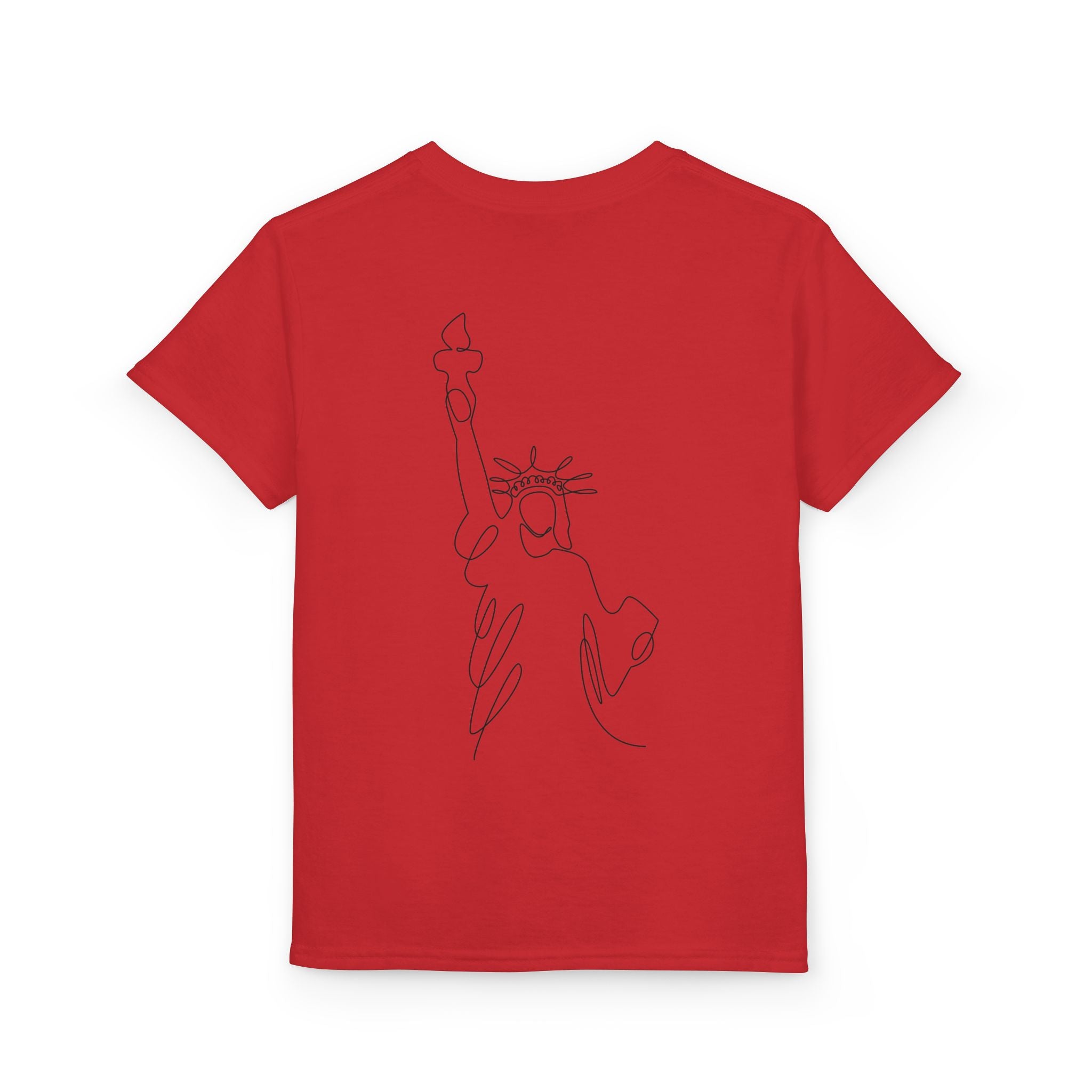 Youth T-Shirt - 250 Times Greater Liberty Statue Graphic