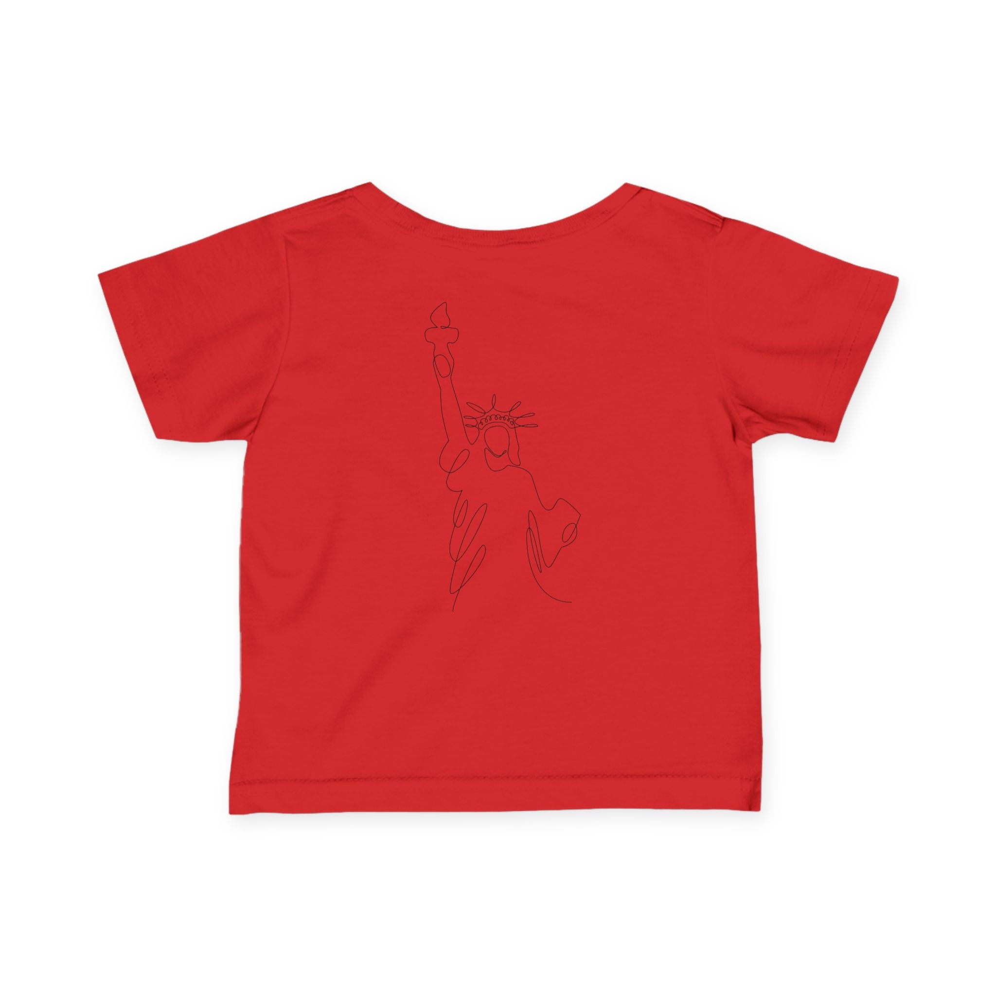 Baby 4th of July Cupcake Tee — Patriotic Infant Shirt