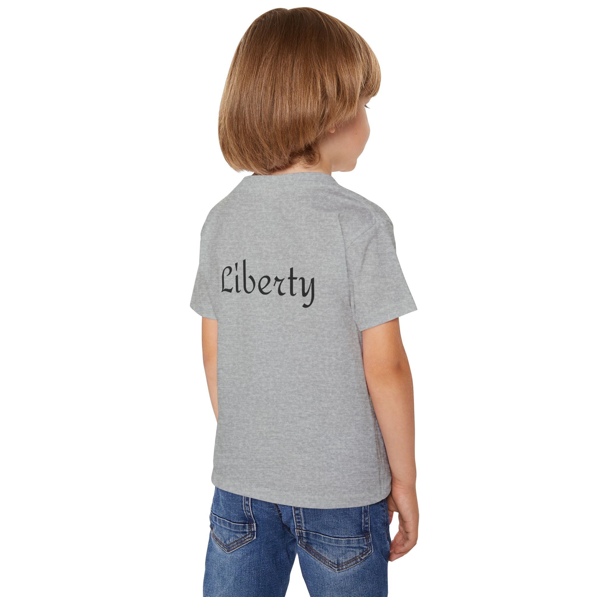 Toddler T‑Shirt — 'Liberty' Eagle & Flag USA Patriotic Tee
