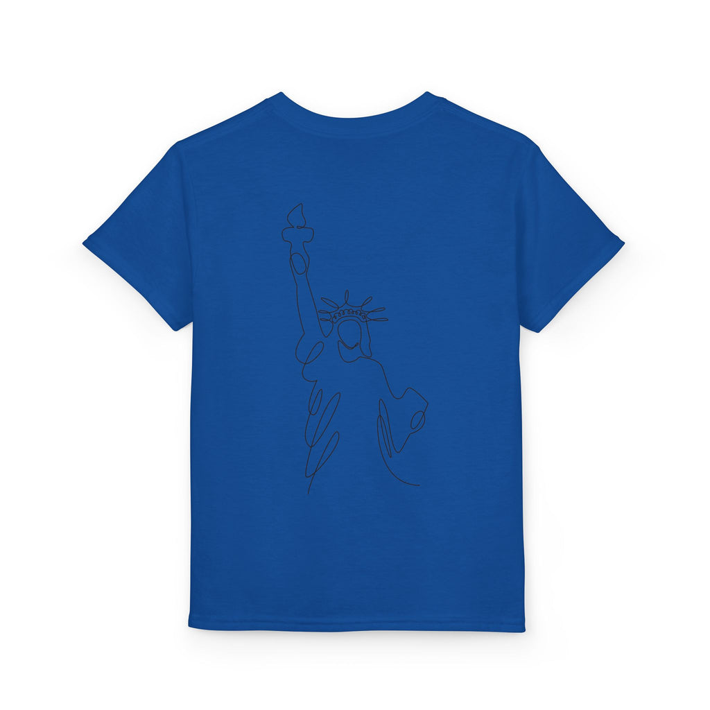 Youth T-Shirt - 250 Times Greater Liberty Statue Graphic