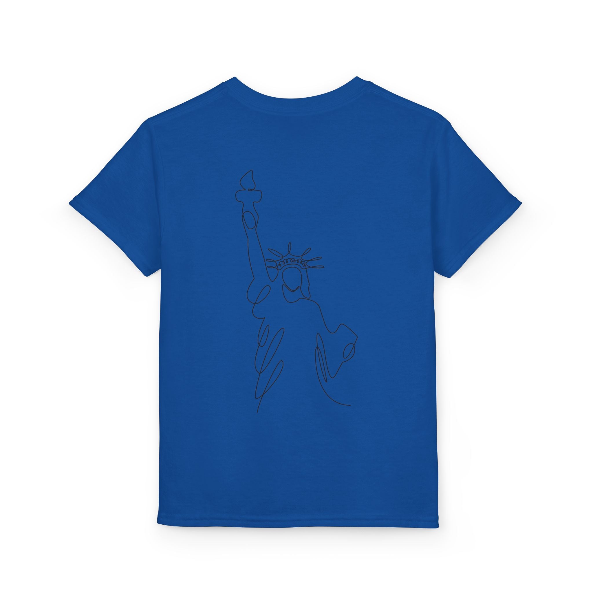 Youth T-Shirt - 250 Times Greater Liberty Statue Graphic
