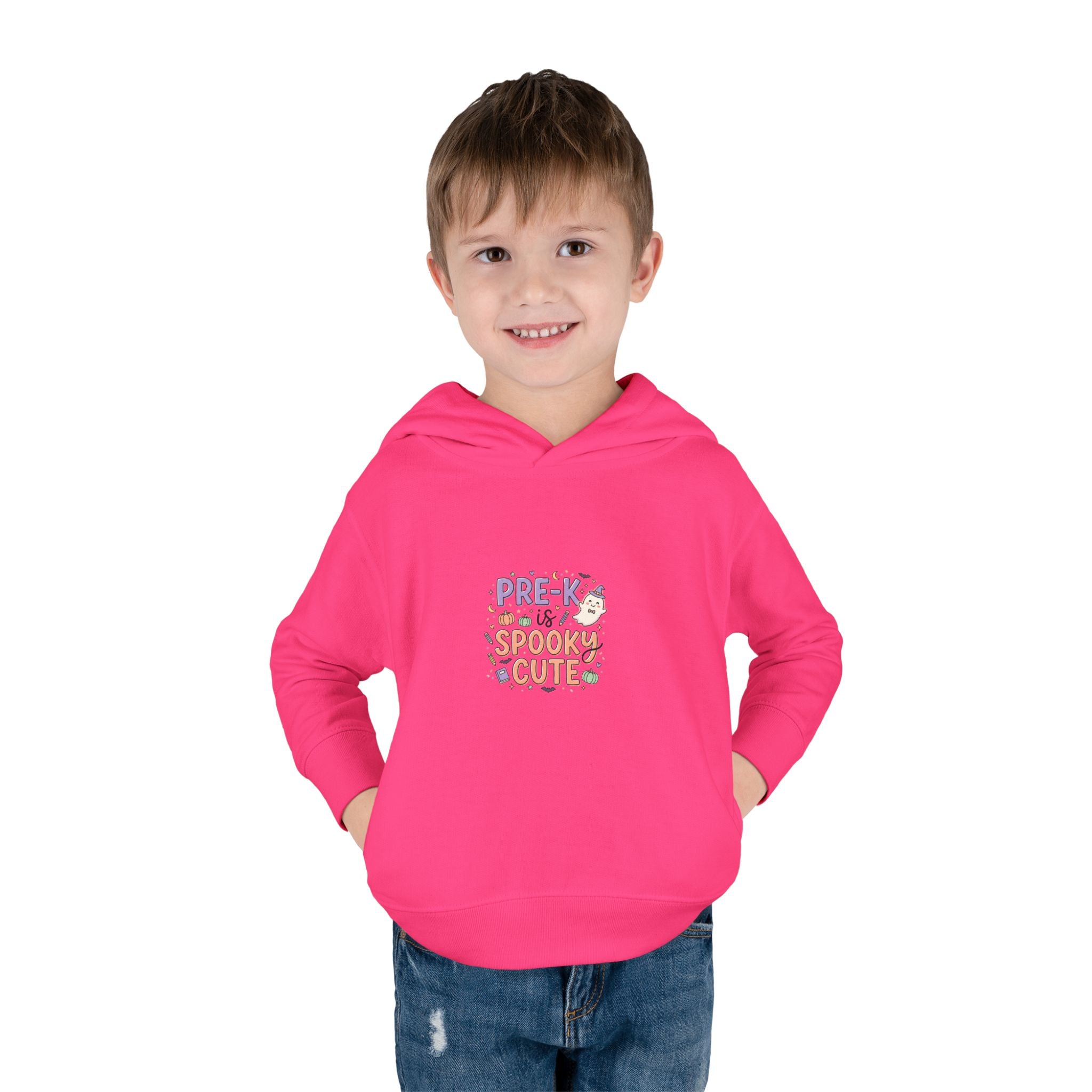 Toddler Hoodie — "Pre-K Spooky Cute" Halloween Pullover
