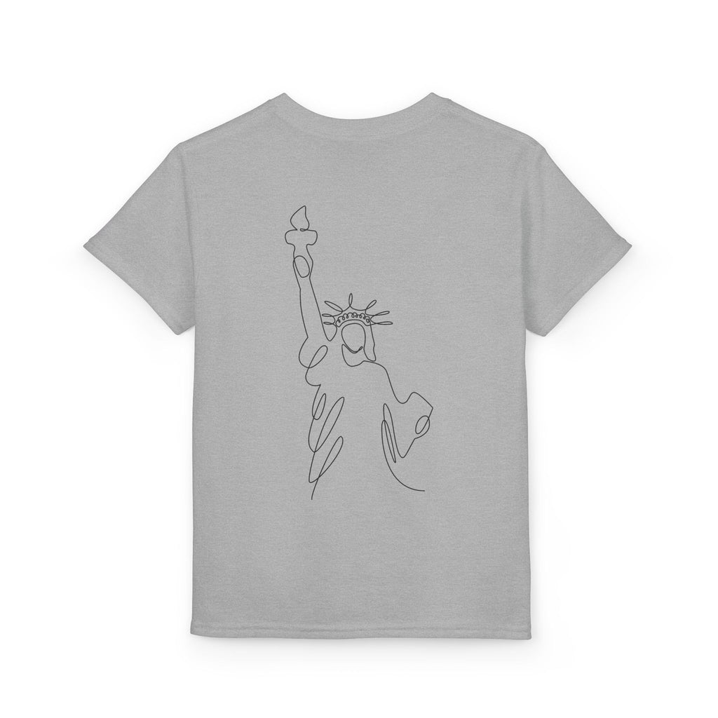 Youth T-Shirt - 250 Times Greater Liberty Statue Graphic