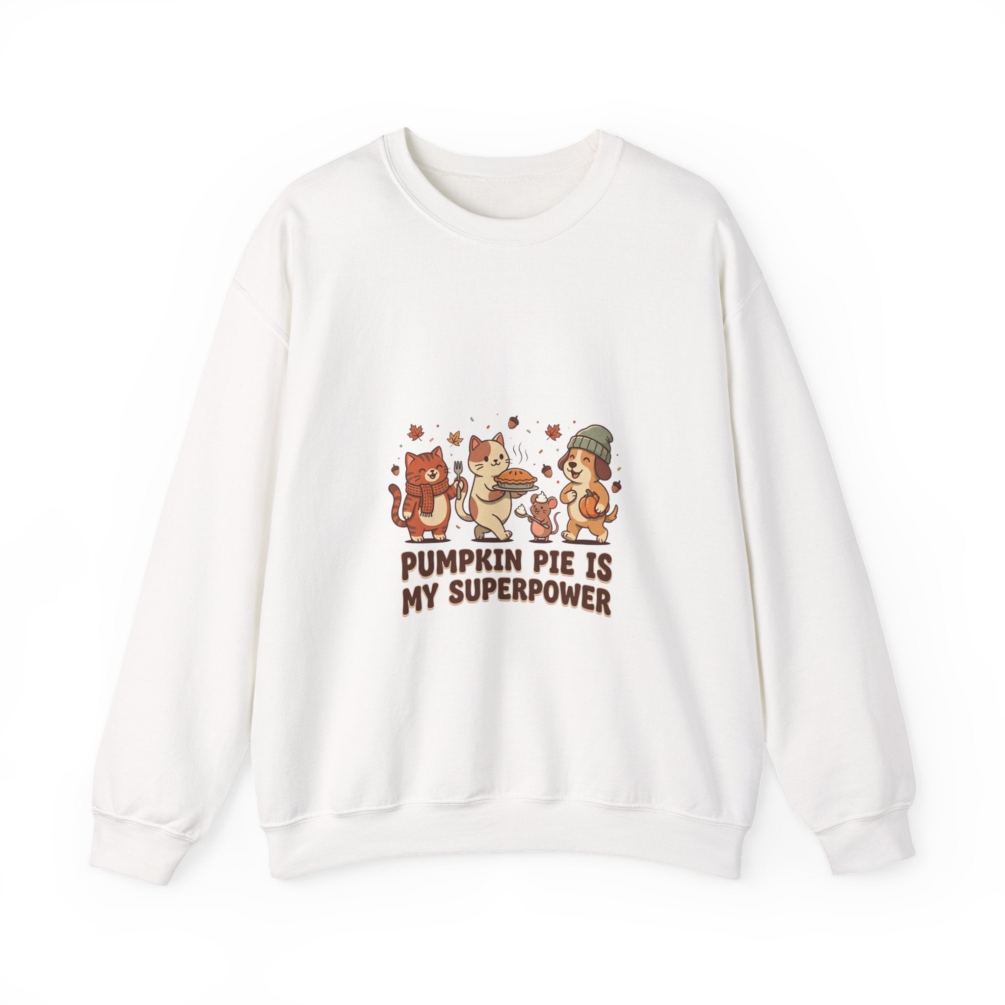 Pumpkin Pie Is My Superpower Sweatshirt | Thanksgiving, Fall Friendsgiving