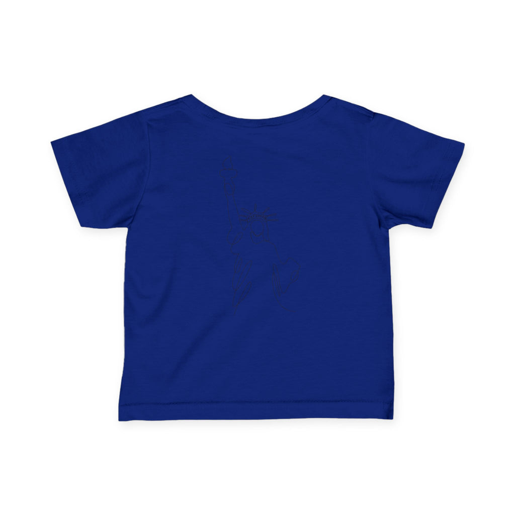 Baby 4th of July Cupcake Tee — Patriotic Infant Shirt