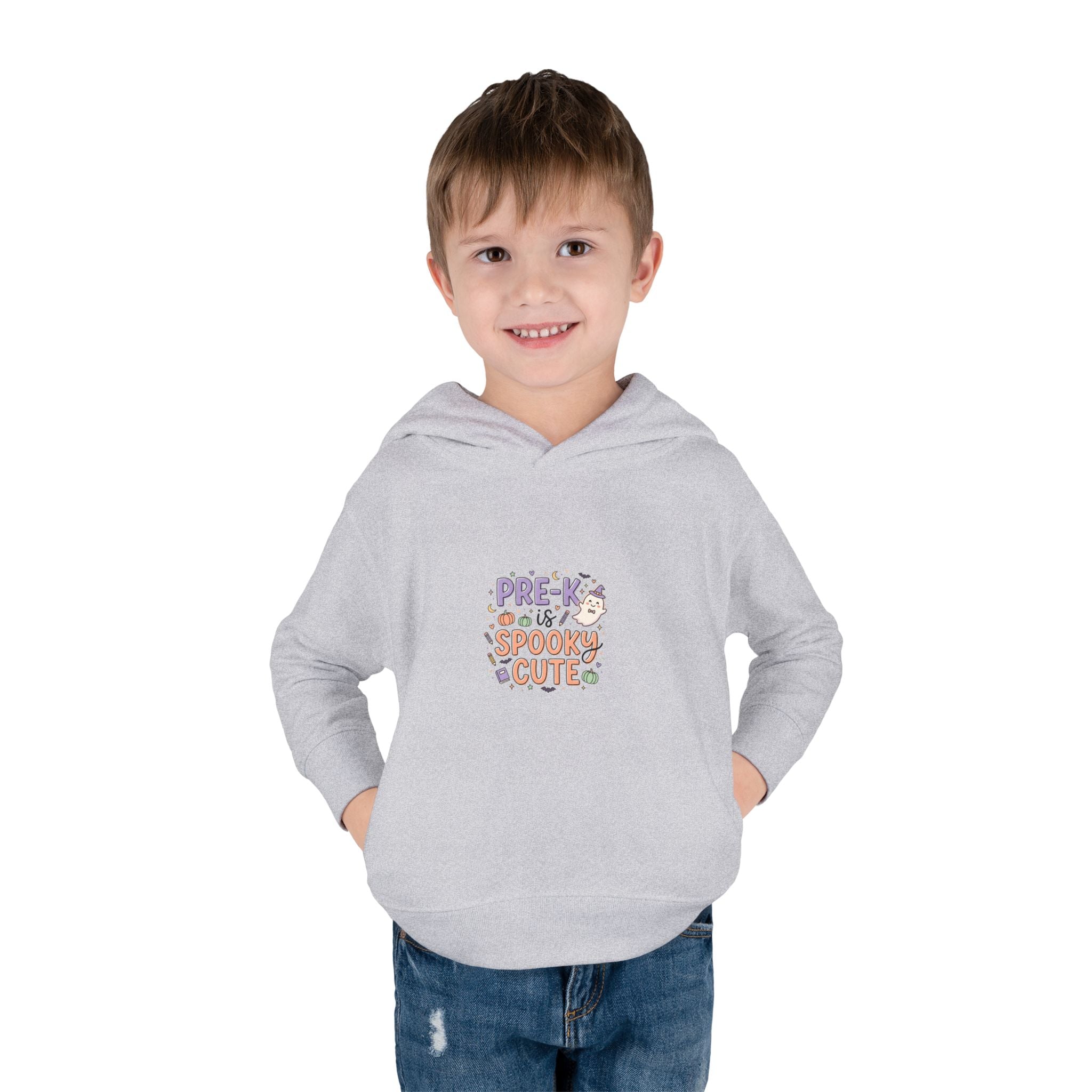 Toddler Hoodie — "Pre-K Spooky Cute" Halloween Pullover