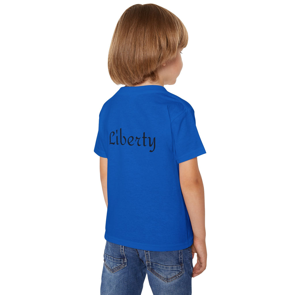 Toddler T‑Shirt — 'Liberty' Eagle & Flag USA Patriotic Tee