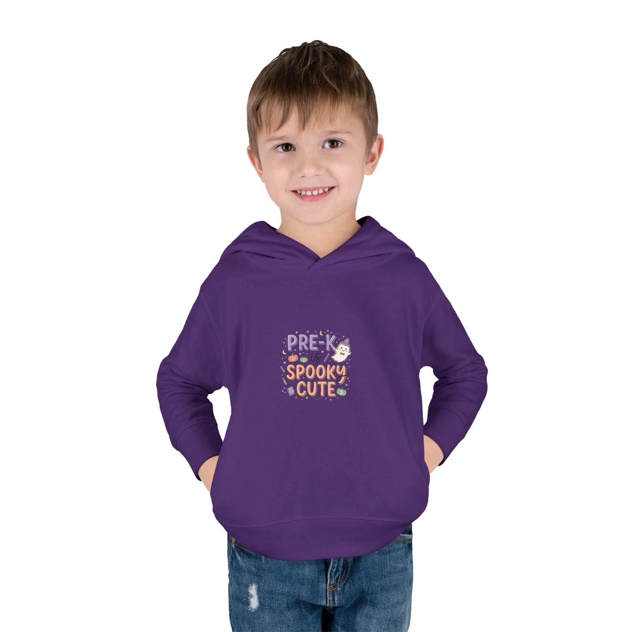 Toddler Hoodie — "Pre-K Spooky Cute" Halloween Pullover