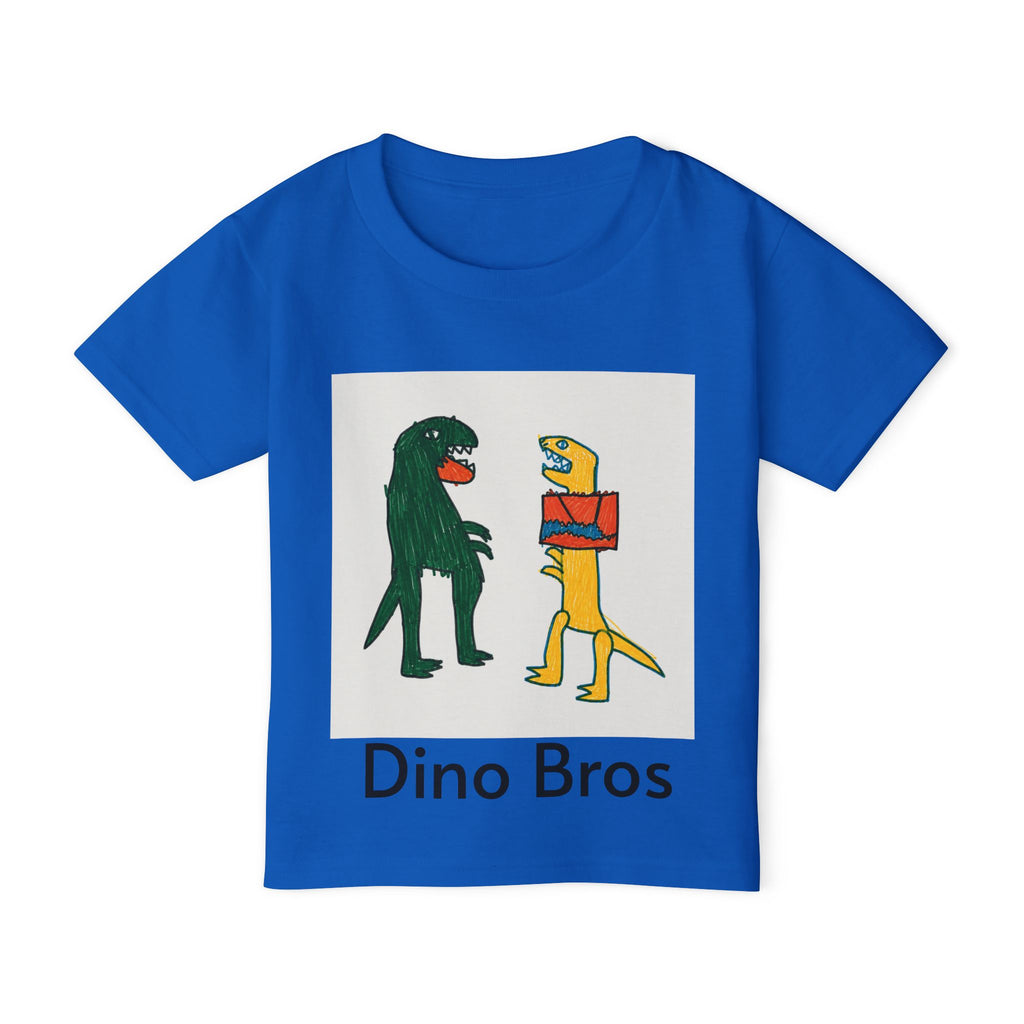 Toddler T‑Shirt — Dino Bros Cute Dinosaur Graphic Tee